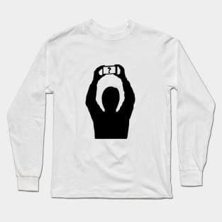 Man with mobile phone Long Sleeve T-Shirt